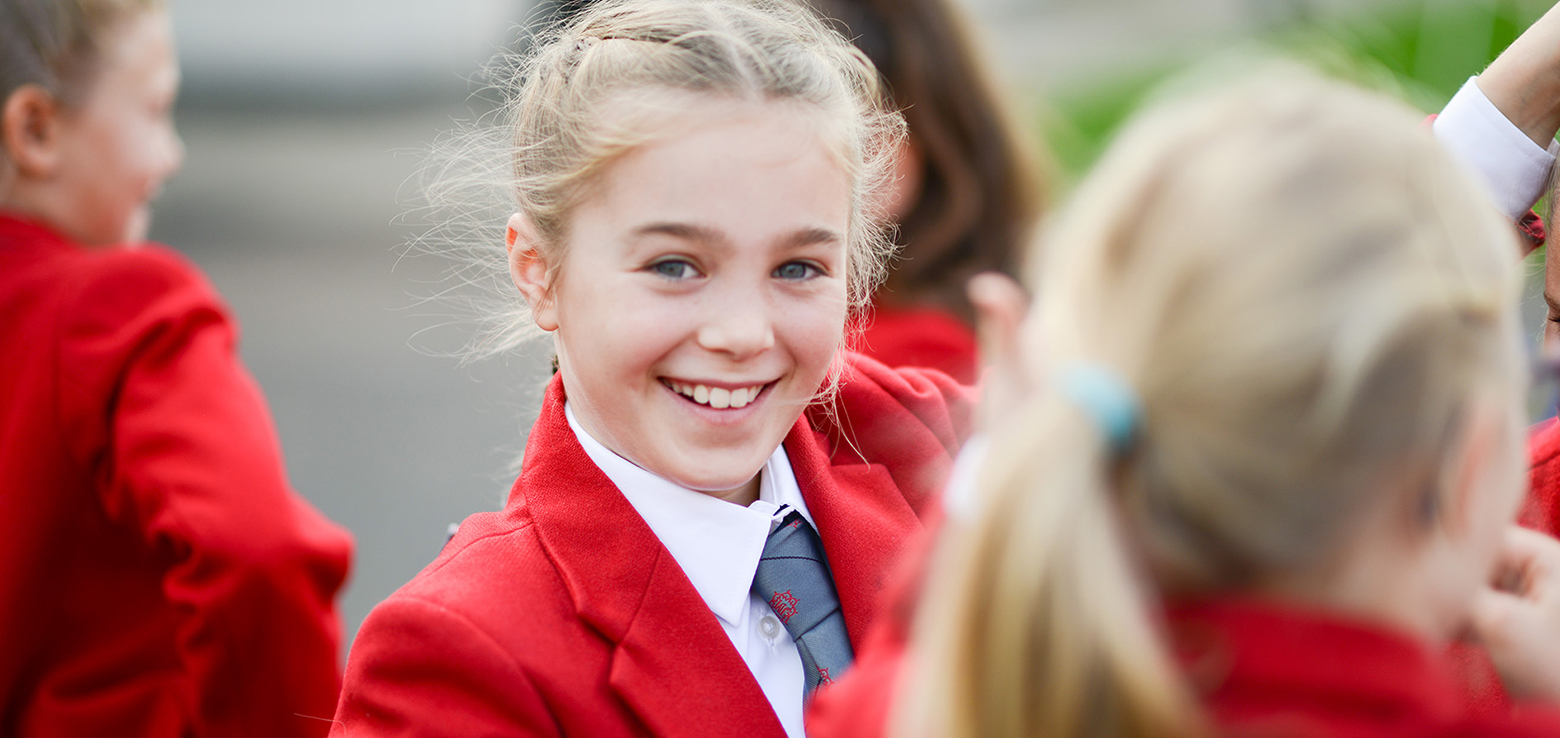 smiling girl