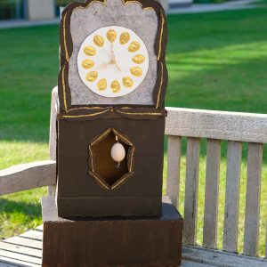 Nia's Creative Egg Clock Invention