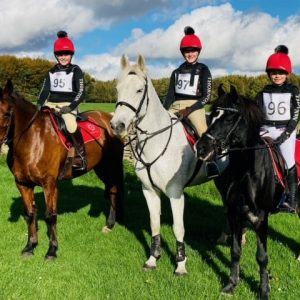 children on horses