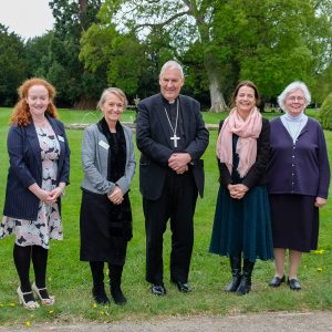 bishop with teachers