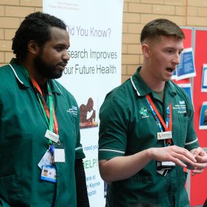 nurses having a chat