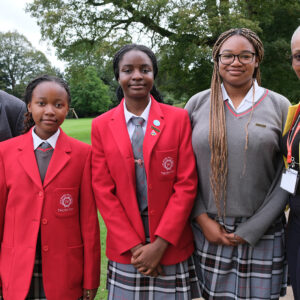 students with their teachers