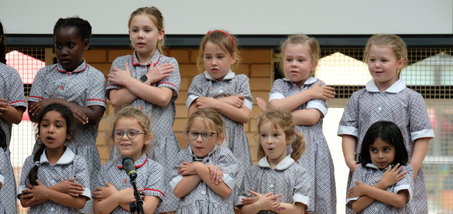 pupils performing