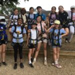 Group of students on PGL trip